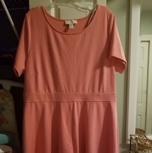 Forever 21 3x Peach/coral dress